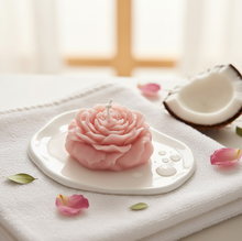 Bougie parfumée fleur de rose - vue 5