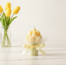 Bougie parfumée bouquet de tulipes - vue 5