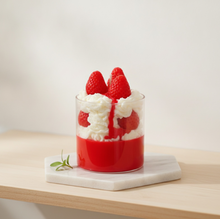 Bougie gourmand parfumée dessert en verre - vue 2
