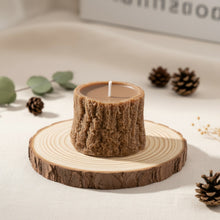 Bougie parfumée souche d'arbre - vue 2