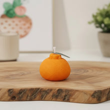 Bougie gourmand parfumée orange en cire de soja - vue 2