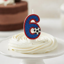 Bougie chiffre d'anniversaire football - vue 6