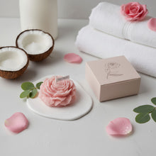 Bougie parfumée fleur de rose - vue 4