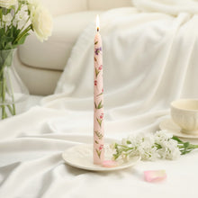 Bougies longues coniques rose (lot de 2) - vue 4