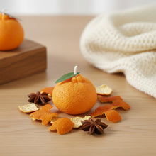 Bougie gourmand parfumée orange en cire de soja - vue 3