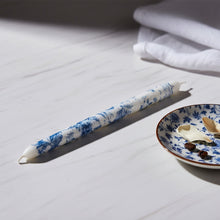 Bougies longues porcelaine bleue (lot de 2) - vue 2