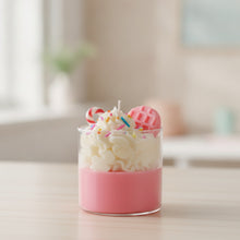 Bougie gourmand parfumée dessert en verre - vue 4